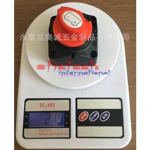 By dhl or ems 20pcs Battery Switch Car Boat knob Disconnect Cut-Off Rotary Isolator Protector Adapter 12V 24V 48V To 60V 400A