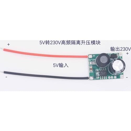5V Boost Module to 220V Fast Charging Isolated Boost Module Available Circuit Diagram XKT201-04