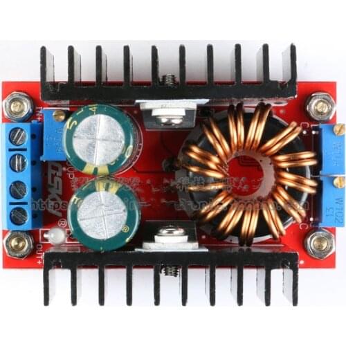 80W automatic buck-boost power supply module DC10-35 turn 1-35V constant-current constant-voltage vehicle battery charging