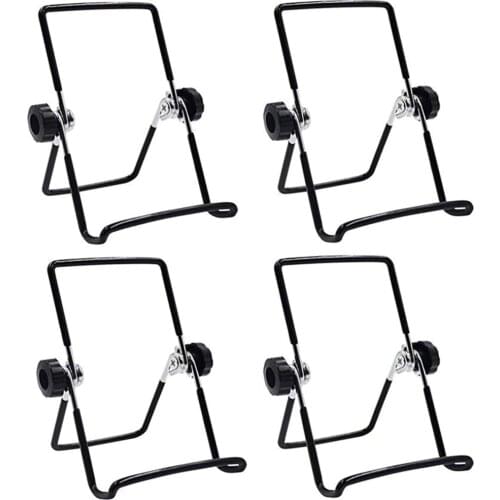 Germination Cover Holder For Mason Jar Seed Sprouter Adjustable Tool 4 Packs Black Stainless Steel Metal Foldable Bracket