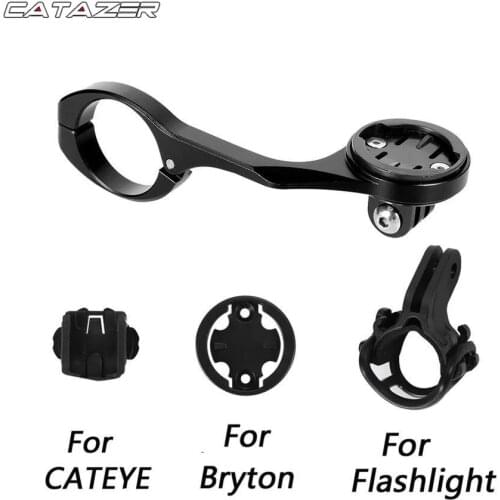 New Bicycle Computer HolderTT Computer Mount Time Trail Bike GPS BracketComputer Holder with Gopro Mount Bike Odometer