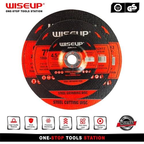 WISEUP 100mm/115mm/180mm/230mm Grinding Wheel Dremel Accessories Cut Off Wheels Flap Sanding Grinding Discs For Angle Grinder