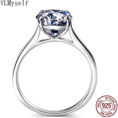 Кольца с бриллиантами YLMyself China At AliExpress