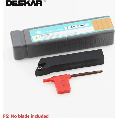 1PC DESKAR SDJCR1616H07 SDJCL1616H07 SDJCR1616H11 SDJCL1616H11 Cutting Tools Lathe SDJCR SDJCL Turning Tool Holder Machine Metal