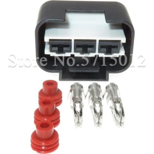 3 Hole 1743271-2 Female Electrical Fan Socket Wire Harness Connector For Auto Hyundai Tucson Kia