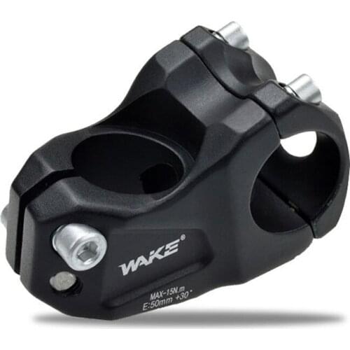 Downhill Bicycle Stem Aluminum Alloy Standpipe Downhill Short Stem Bicycle Accessories Mountain Bike Stem Folding Bike Stem