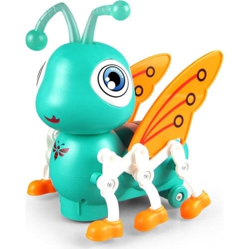 Cartoon Butterfly Electric Sound Flash Lighting Sing Dance Girls Boys Children Electronic Pets Music Toy