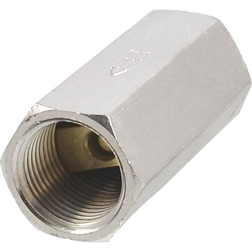 Solid Brass 3/8 inchPT Thread Air Gas Water Check Valve Stopping Valve