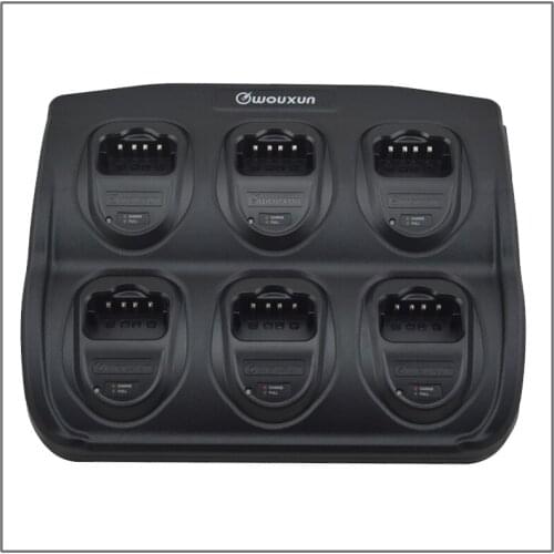 Original Wouxun 6 Way Rapid Charger Six way Multi-charger Universal Rapid for Wouxun KG-816/818/819/869/889/UV899