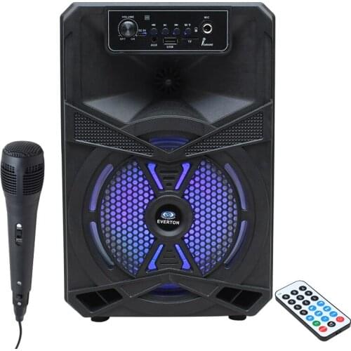 EVERTON RT-403BT USB/SD/FM/BLUETOOTH SUPPORTED HAND MİKROFONLU PORTABLE SPEAKER
