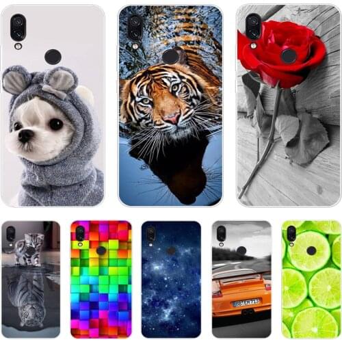 Silicone Case For Xiaomi Redmi Note 7 Case Redmi 7 Soft Cover Silicon Case For Xiaomi Redmi Note 7 Note7 Pro Phone Cases Coque