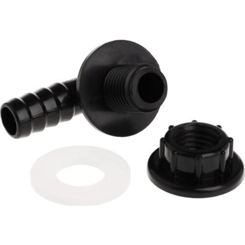 Plastic Tank Connector Waterproof Water Drainage Joints Aquarium Accessories Pipe Spare Parts For Fish Pets
