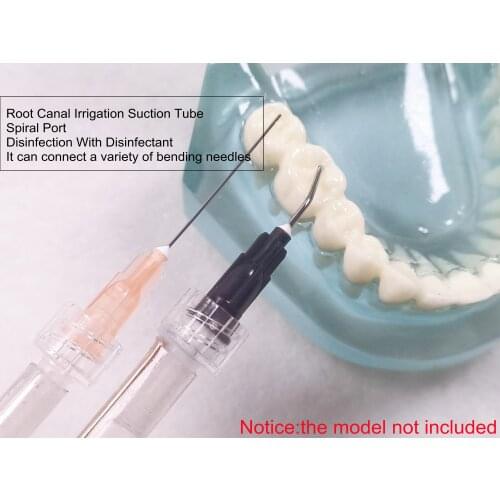 Dental New Type Suction Tubes With Endo Needle Tips Drying And Finalize