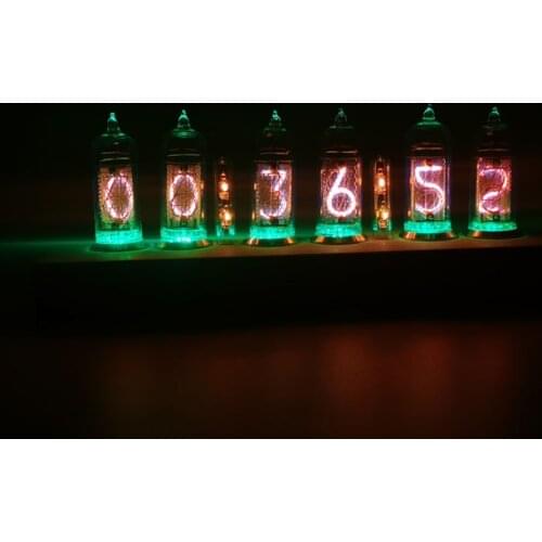 IN14 glow tube clock, glow tube clock DIY part, suitable for making beautiful clock, family decoration, birthday gift