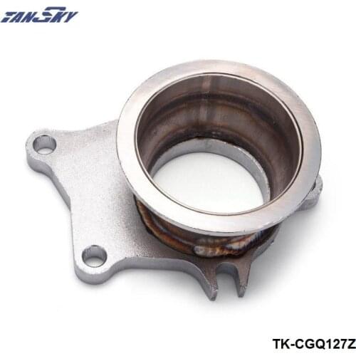 T04E T3/T4 T3 .63A/R 5 bolt to 3" vband Stainless Steel Turbo Manifold Flange Adapter TK-CGQ127Z