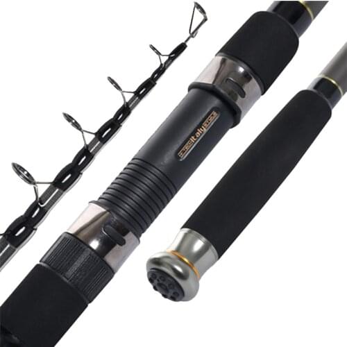 2.4/2.7/3.0/3.3/3.6/3.9/4.2/4.5/5.4M telescopic fishing rod Ultra hard high carbon fiber Far shot sea rod long casting carp rod