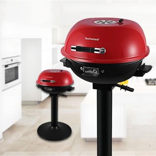 Temperature-controlled vertical electric barbecue stove household non-stick electric oven indoor villa balcony barbecue grill