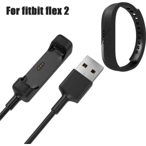 Replacement USB Charging Cable Cradle Dock Adapter With 15cm/1m Cable Length For Fitbit Flex 2 Smart Band Wristband Bracelet
