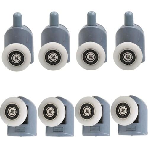 4pcs-8pcs/set Shower Rooms Cabins Pulley / Shower Room Roller /Runners/Wheels/Pulleys Diameter 20mm/22mm/23mm/25mm/27mm