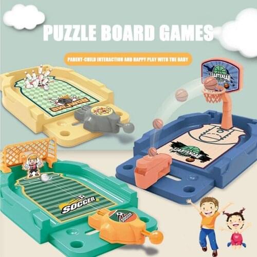 Desktop Basketball Game Mini Finger Basketball Shooting Interactive Battle Football Educational Toy Model Fun Birthday Gift