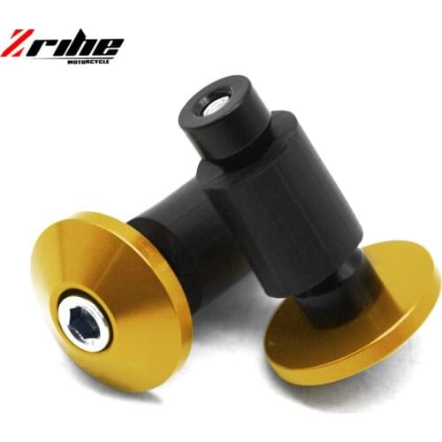 22mm 7/8"" Motorcycle CNC Aluminum Handlebar Grips Bar Ends Sliders For honda CBR 1000 RR Fireblade Hornet 600 Hornet 9 tmax r1