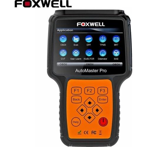 Foxwell NT644 Pro OBD2 Automotive Scanner Professional Full System Code Reader Airbag EPB SAS ABS Oil OBD 2 Car Diagnostic Tool