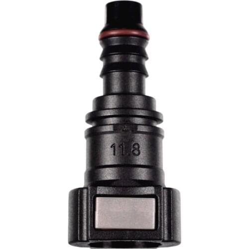 Large Hose Connector,11.8mm Fuel Line Fitting Connector,SAE1/2 Elbow Plastic Coupling