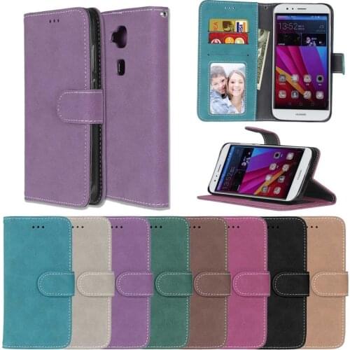 Case For Huawei Honor 4C 5C 5X 6 Plus 7 7i Cover Flip Card Slot stand holder leather Frosted Case funda coque capa kimTHmall