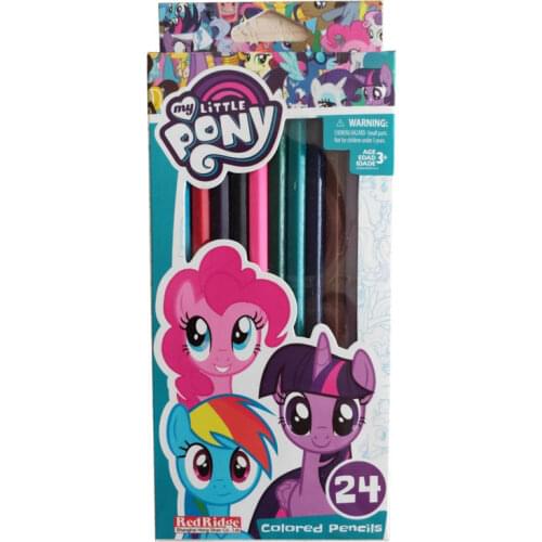 My Little Pony 12/24 Color Colored Pencils Kids Art Supplies Painting Gift Girl Children Kawaii