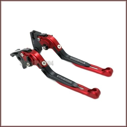 For TRIUMPH BONNEVILLE /SE/T1000/Black 2006-2014 2013 2012 Motorcycle Folding Extendable Adjustable Brakes Clutch Levers CNC