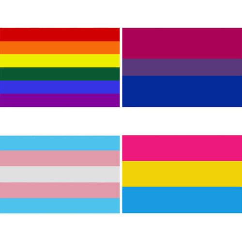 LGBT Flag Gay Pride Lesbian Bisexual Tansgender Pansexual 90x150cm Polyester Printed Home and Party Decorative Flags and Banners