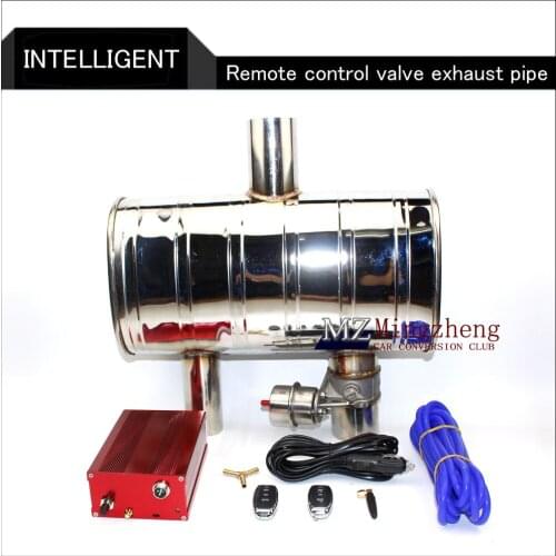 For Lancer Ex E63 + Exhaust System Stainless Steel Electric Exhaust CutOut Valve With Electronic Remote Control Switch Muffler
