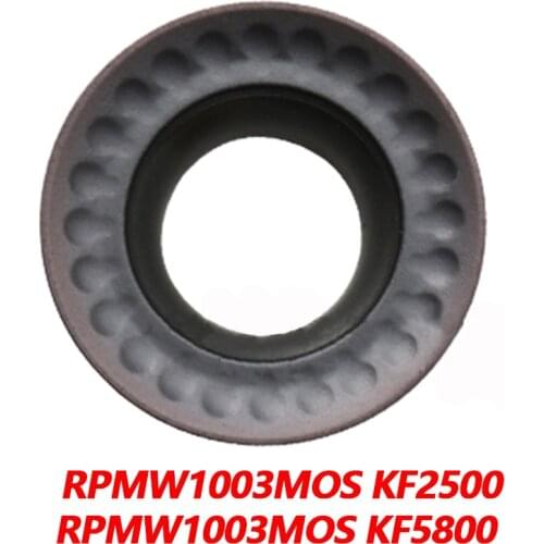 100% Original RPMW RPMW1003MOS KF2500 KF5800 Carbide Insert Blades Used For High Hardness Material Processing Quality Assurance