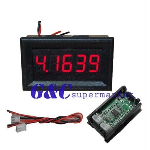 Red 5 Digit DC 0-4.3000-33.000V Precisi Digital Voltmeter Voltage Metre