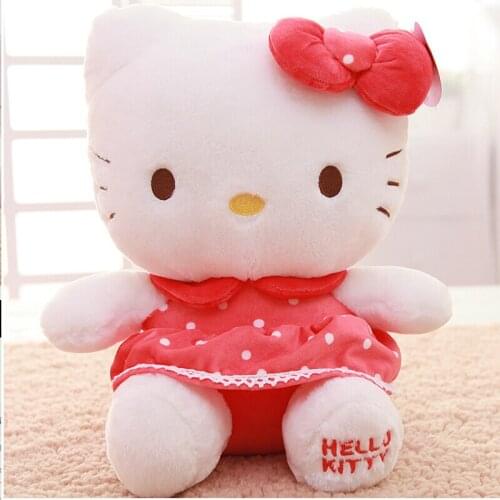 33 Cm Children’s Cute Cat Doll Plush Toy Children’s Comfort Doll Pillow Baby’s Favorite Birthday Christmas Gift Free Shipping