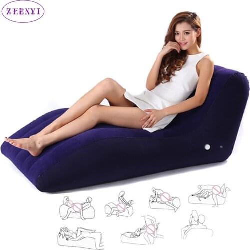 Inflatable Sex Sofa Pillow Chair Furniture Sex Toys For Couples Adults Games BDSM Cushion Position Love Lounge Adult Sex Toys