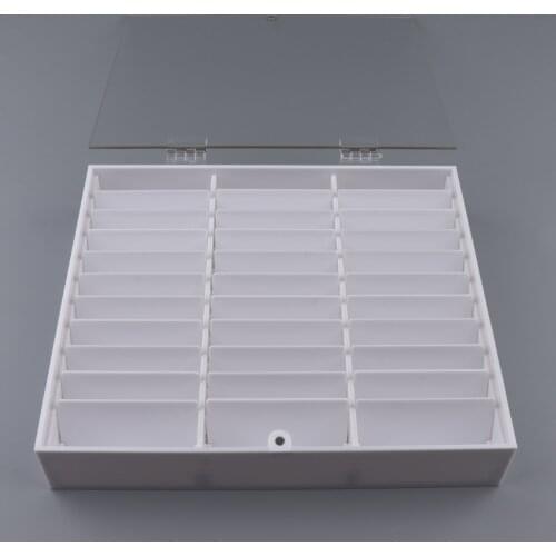 False Nail Art Tips Storage Box, Empty Nail Display Case Nail Tips Organizer