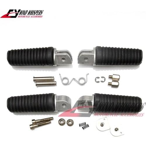 Motorcycle Front Rear Footrest Foot pegs For Yamaha FJR 1300 FZ1 FZ400 FZ6R XJR400 YZF1000 YZF R1 XJR1200 XJR1300 TDM 900