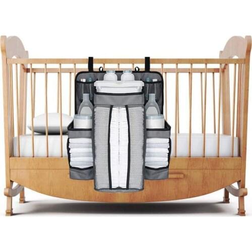 Washable without deformation Baby bedside storage bag Large capacity Baby products diaper bag