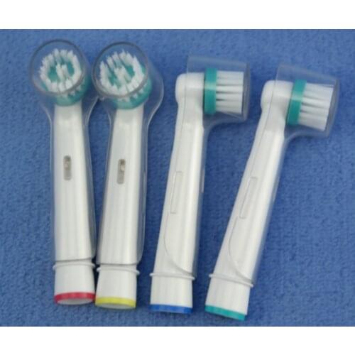 1125 Free shipping Replaceable Toothbrush Head Home Electric Toothbrush General Brush Head + caps for Oral B Care Tool Clean