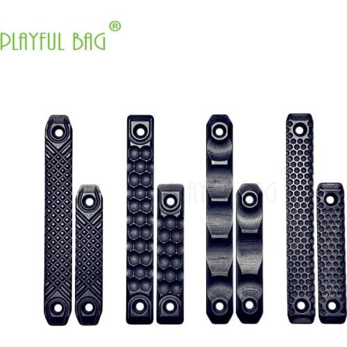 Outdoor Sports Fun Toy Handguard G10 Composite Fiberglass water bueelt gun Fishbone Handguard Carbon Block Lightweight OD45