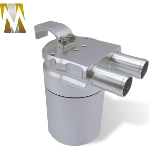 Universal Racing Aluminum Alloy Reservior Oil Catch Can Tank for N54 335 E91 E90 Sedan 335i 2006-2011/ E60 Sedan 535i 2008-2010