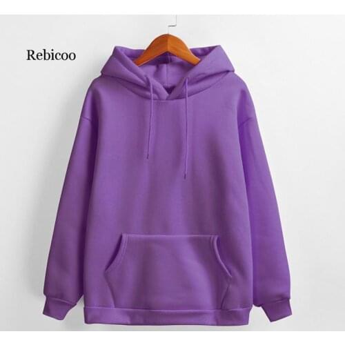 Women Winter Hoodies with a Hood Spring Long Sleeve Hoody Sweatshirts Harajuku Girls Casual Tracksuit Oversize Pullover Top