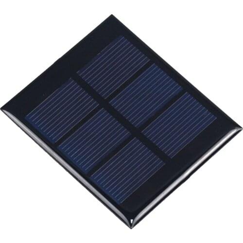 1PCS Solar Panel 1.5V 300mA Mini Solar System DIY For Battery Cell Phone Chargers Portable Solar Cell 60x70mm
