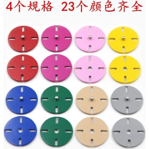 100sets 10mm/18mm/21MM//25MM/Color Round snap Bottons apparel sewing Decoration Invitation Sewing supplies
