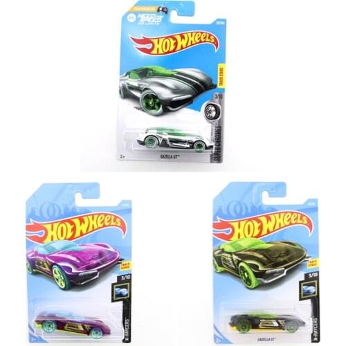 2019-11 GAZELLA GT Original Hot Wheels Mini Alloy Coupe 1/64 Metal Diecast Model Car Kids Toys Gift