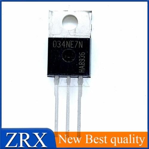 5Pcs/Lot 034NE7N IPP034NE7N IPP034NE7N3G New and original high current MOS field effect tube