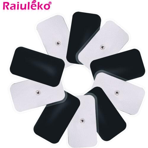 50/30/20pcs Muscle Stimulator Electrodes for Massage Tens Machine Massage Patch TENS 5x9 Button Self Adhesive Replacement Pads