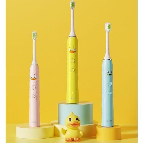 LMN Sonic Electric Toothbrush For Children Ultrasonic Automatic Upgraded USB Rechargeable Waterproof Tooth Brush(N1)