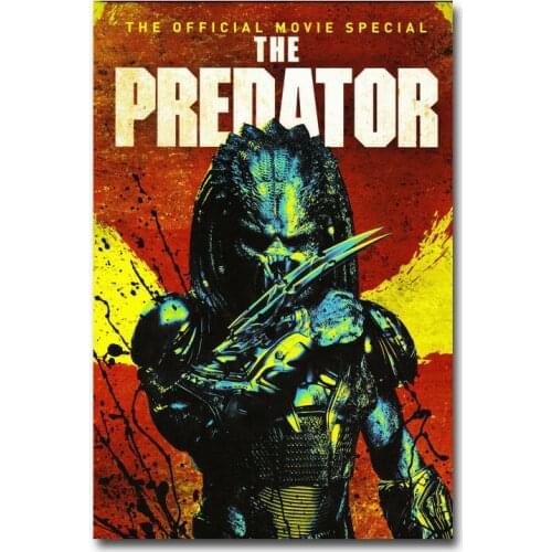 F175 The Predator Movie 10 Silk Cloth Poster Art Bedroom Decoration
